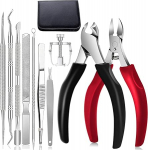 K&uuml;&uuml;nte k&uuml;&uuml;nte k&auml;&auml;rid, k&uuml;&uuml;netangid, k&uuml;&uuml;nel&otilde;ikurid, 10 tk roostevabast terasest k&uuml;&uuml;nel&otilde;ikurid koos kahepoolse k&uuml;&uuml;nefailiga, paksude ja sissekasvanud k&uuml;&uuml;nte parandamine