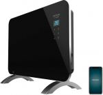 Cecotec klaasist konvektor Valmis soe 6670 Crystal &uuml;hendus, WiFi juhtimine, reguleeritav termostaat, taimeri, p&otilde;randalaua, sobib vannituppa (IP24), vaikne, 1000 W