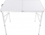 Portable Folding Table, Folding Garden Table, Aluminium Folding Table, Camping Table, Outdoor Weatherproof Work Table, Picnic Table, 90 x 60 x 69.5 cm, Easy to Store