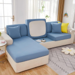 Meigeh Sofa Seat Cushion Cover L Shape Cooling Sofa Cover for Summer Seat Cushion Cover Corner Sofa Cushion Cover Seat Cushion Protector Sofa Protective Cover Sofa Throw