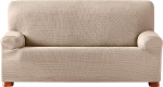 Eysa Aquiles Elastic Sofa Cover 4-Seats, Polyester-Cotton Ecru, 37 x 29 x 11 cm