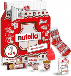 Nutella advendikalender 2025, &scaron;okolaadist advendikalendri alternatiiv 24 piduliku maiuspala ja Nutella mini kingitusega lastele ja t&auml;iskasvanutele