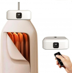 Mini trummelkuivati, soojuspumba pesukuivati 1-8H ajastus, kaugjuhtimispult ja UV steriliseerimine, elektriline soojuspumba kuivati &auml;rireisidele, &otilde;pilaskodudele, korteritele, hotellidele, k&auml;mpingutele.