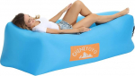 T&auml;ispuhutav diivan, T&auml;ispuhutav lamamistool, Air Lounger, Hammock, kaasaskantav, t&auml;ispuhutav diivan tagahoovi, j&auml;rve, ranna, reisi, telkimise, pikniku, muusikafestivalide jaoks, sinine