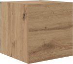 TV Schrank,TV-Schrankset Wandmontiert 4 pcs Artisan-Eiche Holzwerkstoff,TV Board H&auml;ngend Schrank Fernsehschrank TV Bank Wohnzimmer M&ouml;bel Modern Wandschrank f&uuml;r Wohnzimmer Schlafzimmer