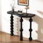 Konsoollaud, kitsas diivanilaud, puidust koridorilaud, koridorim&ouml;&ouml;bel, kompaktne k&uuml;ljelaud, v&auml;ike n&auml;itusepink, v&auml;ikesesse ruumi, elutuppa, sissep&auml;&auml;suks (L 80 cm/31,4 tolli)