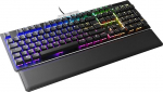 EVGA Z15 RGB Gaming Keyboard, RGB Backlit Hot Swappable Mechanical Kailh Speed Switches (Linear)