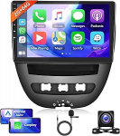 2G + 64G Wireless Carplay Android 13 Autoradio 2 DIN Toyota Aygo Peugeot 107 Citro&euml;n C1 2004-2014 10,1-tolline autoradio Androidiga Autonavigatsioon GPS WiFi Mirror Link Bluetooth FM/RDS/DAB