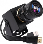Svpro 4K kaamera USB HDMI Dual Out Manual Zoom veebikaamera arvutile, striimiv veebikaamera 2,8-12 mm CS Mount objektiiviga kaamera l&auml;hiv&otilde;tete tegemiseks, CMOS IMX415 t&ouml;&ouml;stuslik kaamera masinn&auml;gemiseks