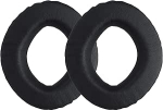 kwmobile 2x k&otilde;rvapadjad Sennheiser PX360 / MM550-X / MM450-X k&otilde;rvaklappidele - kunstnahast asendusk&otilde;rvaklapid Sennheiser k&otilde;rvaklappidele - mustad.