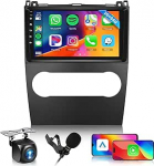 Hodozzy 2G + 64G Android autoradio Mercedes Benz A/B klassi B200 W169 A160 A180 A200 A220 2008-2012 juhtmevaba Carplay Android autoga, 9-tolline puuteekraan koos satelliitnavigatsiooniga DSP Bluetooth WiFi FM/RDSiga