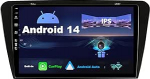 SXAUTO Android 12 IPS autoraadio, mis sobib Skoda Octavia (2014-2018) jaoks - Sisseehitatud CarPlay / Android Car - Tagurduskaamera tasuta - 2G + 32G - Rooljuhtimine DAB Fast Boot WiFi DSP - 2 Din 10.10.1 Inch