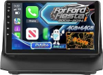 DAB/DAB+: 8-tuumaline protsessor, 4GB+ 64GB Android 15 autoraadio Ford Fiesta 2009-2014, 9-tolline puuteekraan Wireless CarPlay ja Android auto GPS WLAN Bluetooth 5.0 32EQ ja FM/AM/RDS raadio