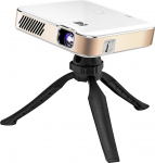 KODAK Luma 450 kaasaskantav Full HD Smart projektor, Wi-Fi, Bluetooth, HDMI ja USB &uuml;hilduv mini kodukinos&uuml;steem kuni 150 tolli, 1080p Native resolutsioon (4K), 200 luumenit, statiiviga kaasas