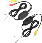 WiFi auto saatja vastuv&otilde;tja, Richer-R 2.4GHz WiFi saatja vastuv&otilde;tja video traadita saatja, traadita vastuv&otilde;tja autokaamera traadita moodul tagurduskaamera v&auml;ikese veoauto jaoks (AV-liides)