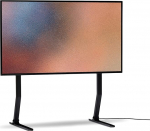 Pjedestaal Bendy Tall Stand for TV 40 kuni 70 tolli k&otilde;rgekvaliteediline TV p&otilde;randaplatvorm moes TV Stand Unikaalne TV Stand (must)