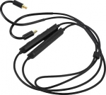 Gugxiom BT5 Bluetooth IEM kaabel IE100 Pro IE400 Pro k&otilde;rvaklappide jaoks, Bluetooth asenduskaabel koos mikrofonikontrolliga, 10 meetri &uuml;lekanne