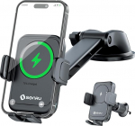 SONRU mobiiltelefoni hoidja auto laadimisfunktsiooniga, 15 W auto mobiiltelefoni laadimisjaamad, mobiiltelefoni hoidja, auto induktiivne laadimine, mobiiltelefoni hoidja, auto ventilatsiooni iminapp Samsungi jaoks