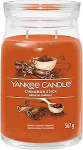Yankee Candle Signature l&otilde;hnak&uuml;&uuml;nal, suur k&uuml;&uuml;nal pika p&otilde;lemisaja "Cinnamon Stick", sojavaha segu, t&auml;iuslik kingitus naistele