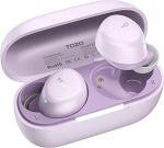 TOZO A1 k&otilde;rvaklappide juhtmevabad Bluetooth 5.3, 2 mikrofoniga AI-k&otilde;nedeks, rakenduse juhtimine, 30-tunnine taasesitus, IPX5 veekindel, s&uuml;gav bass, kerge ja mugav v&auml;ikestele k&otilde;rvadele - helelilla
