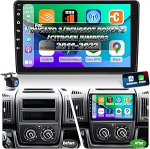 NHOPEEW 2G+64G Android Autoradio Ducato 3/Peugeot Boxer 2/Citroen Jumper2 2011-2022 - Traadita Carplay & Android Car - 9-tolline autoraadio WiFi, EQ, GPS, FM, RDS ja AHD tagantj&auml;rele vaatamise kaameraga