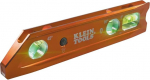 Klein Tools 935RBLT Torpedo Billet Level with LED, Red