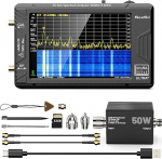 SEESII TinySA Ultra+ ZS406 spektrianal&uuml;saator 50 W v&otilde;imsusega, 4,0-tolline sagedusanal&uuml;saator 100 kHz - 5,4G Hz, 2-in-1 signaaligeneraator 100 kHz - 800 MHz MF/VHF/HF UHF sisend 32 GB m&auml;lukaardiga