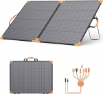 200 V kaasaskantav p&auml;ikesepaneel, 20 V kahetasandiline kokkupandav p&auml;ikeselaadija, 23,5% k&otilde;rge kasutegur elektrijaamade jaoks, IP68 veekindel koos 2 stabiilse toega haagissuvilate jaoks