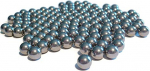 6,35 mm teraskuulid, DIN 5401, 1.4034 Nirosta, k&otilde;vad, &uuml;mmargused, Zwille, Flitsche, lihvimiskuulid, metallkuulid (1000 g)