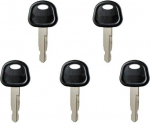 Z&uuml;ndschl&uuml;ssel passend f&uuml;r Sany-Bagger, Bulldozer-Lader, raske Ger&auml;te, Startschalter, 5 St&uuml;ck