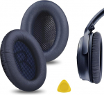Geekria QuickFit k&otilde;rvaklapid Bose QC45, QC35, QC35 ii, QC35 ii Gaming, QC15 QC25, AE2, AE2i, AE2w, SoundTrue, SoundLink AE, QCSE, Quietcomfort k&otilde;rvaklappide katted, remonditarvikud