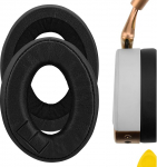 Geekria QuickFit asendusk&otilde;rvaklapid, mis &uuml;hilduvad Parrot Zik 1.0 juhtmevabade k&otilde;rvaklappide remondiosadega (must)