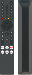 VINABTY h&auml;&auml;ljuhtimisega asenduspult TCL 75P6K-UK 75" 4K Ultra HD, HDR telerile (h&auml;&auml;ljuhtimine, 2025 mudel)