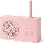 Lexon TYKHO 3 Kaasaskantav Bluetooth-k&otilde;lar ja posti FM-raadio veekindel koos laetava akuga (roosa)