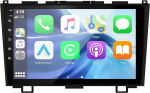 LEXXSON CarPlay Android auto Android 13 Honda CRV 2007-2011, 9-tolline IPS puuteekraan GPS navigatsiooniga Bluetooth roolijuhtimine Integreeritud WLAN USB m&auml;ngija 2G RAM 32G ROM