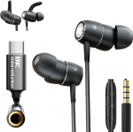 Traadiga k&otilde;ne m&uuml;ravastased k&otilde;rvaklapid, Deep Bass In-Ear kaablik&otilde;rvaklapid m&uuml;ravastase helistamisega, (eemaldatav spordi k&otilde;rvaklapp) kaablik&otilde;rvaklapid mikrofoniga, bassk&otilde;rvaklapid (3,5 mm + USB t&uuml;&uuml;p C)