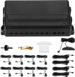 Parkimisanduri komplekt, universaalne parkimisandur 8 sensoriga auto tagumine k&uuml;lgtugi suvine LED-ekraaniga parkimisabi assistentide meeldetuletus ohutuse parkimisabi