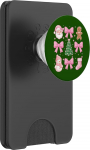 Kokette Schleife Rosa Strumpf Baum Weihnachtsmann Lebkuchen Schneemann PopSockets PopWallet f&uuml;r MagSafe