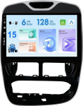 6G + 128G CAM+MIC Double DIN autoraadio Android 14 Renault Clio 4 2012-2016 juhtmevaba Carplay Android auto roolijuhtimiss&uuml;steemiga Bluetooth 5.0 peeglilink GPS navigatsioon WLAN kiire paat