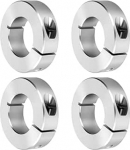 4 St&uuml;ck Einstellringe, Tiefenanschlag, Aluminium, Legierung, Splitter, 40 mm Bohrung, 70 mm OD, 18 mm Breite, Stopfen Position Halten, Riemenscheibe, Werkzeug