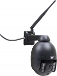 Video Surveillance Camera PNI IP655B 5MP WiFi PTZ 5X Optical Zoom H265 SlotmicroSD Night Vision 50 m IP66 Motion Detection Alarm Bidirectional Audio Communication