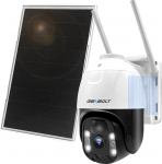 GENBOLT 3G/4G LTE v&auml;ljas p&auml;ikesevalvekaamera SIM-kaardiga, traadita PTZ IP-kaamera, v&auml;ljas aku ilma WiFi, 8 W p&auml;ikesepaneel, 15600 mAh akutoitega, PIR koos humanoidi tuvastamisega