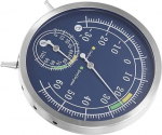 Generisch Hochpr&auml;zises Thermometer und Hygrometer aus Edelstahl f&uuml;r Hausgebrauch Zeigeranzeige Vielseitiges Design Tisch und Wandmontage Genaue Temperatur und Luftfeuchtigkeitsmessung