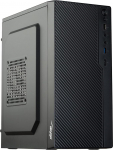 Micro ATX Akyga AK36BK Korpus 1x USB 3.0 schwarz ilma toiteallikata