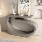 Talumajapidamine Konsole Eingangstisch Schmale Flur Sofatische Keine Montage Art Deco Foyer Tisch f&uuml;r Eingang Wohnzimmer