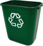 7 Gal ringlussev&otilde;etud j&auml;&auml;tmekorv [12-ne komplekt], Rubbermaid Commercial Products