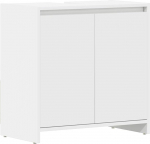 vidaXL Vannitoakapp Vanity Unit 60 x 33 x 61 cm puitmaterjal valge