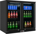 G&eacute;n&eacute;rique K&uuml;hlschrank - 2 Fl&uuml;gelt&uuml;ren - 208 l - LED-Beleuchtung - Temperatuur 2 &deg;C kuni 8 &deg;C - kompakt und robust - Ma&szlig;e: 900 x 500 x 900 cm