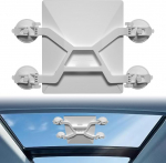 Starlink Mini katusekinnitus, Starlink Mini iminapakettide kinnitus, Starlink Mini autokinnitus koos adapteriga p&auml;ikesekatuse / esiosa / tagumise akna / katuse jaoks (valge)
