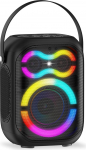 Tragbarer Bluetooth-Lautsprecher mit LED-Lichtern, 80 W, gro&szlig;, leistungsstark, kabellos, f&uuml;r den Au&szlig;enbereich, Stereo, tiefer Bass, Boombox TWS Home Party